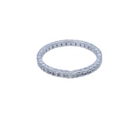 Minimal Style Silver Ring NSR-4178